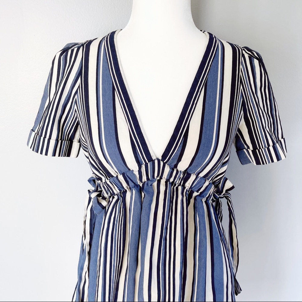 ‼️SOLD‼️ Zara Striped Mini Dress - Picture 3 of 9